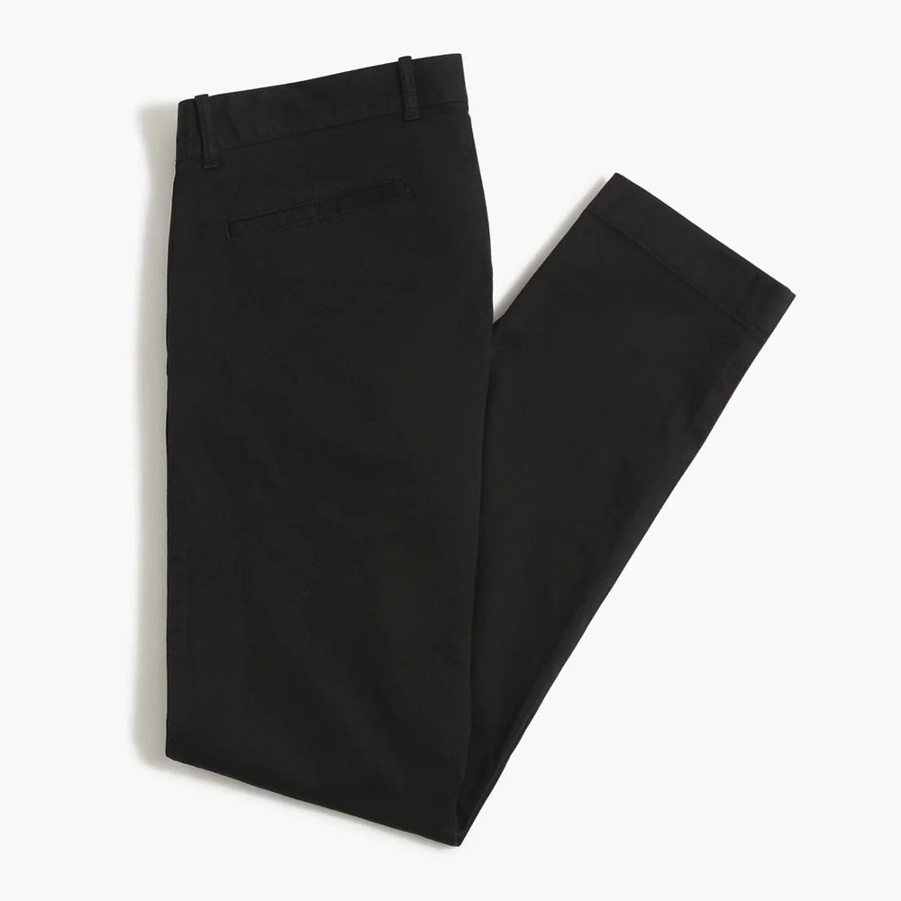 New JCREW Mens 33 / 32 Slim-Fit Flex Chino Pants in Black $79 H3167 - Picture 5 of 8